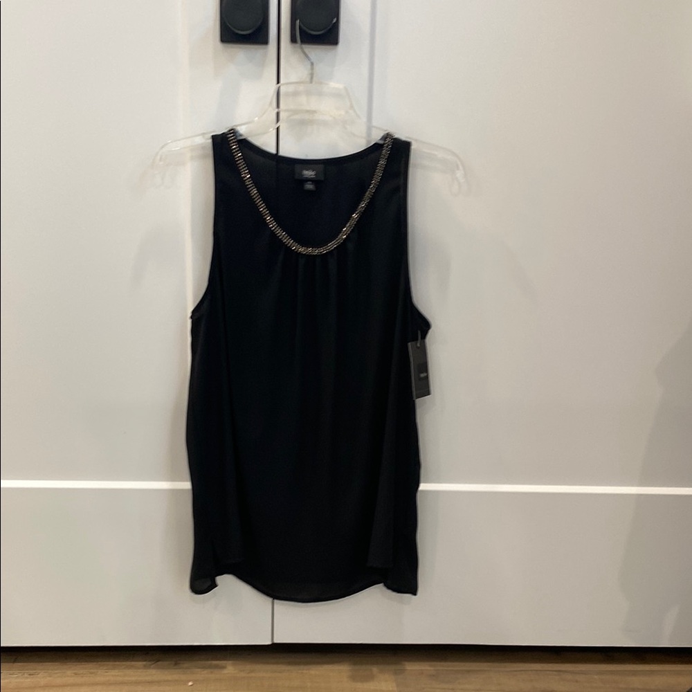 Elegant Black Sleeveless Top